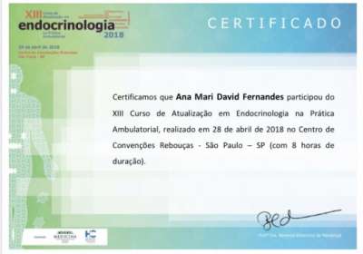 XIII Curso de Atualização em Endocrinologia na Prática Ambulatorial